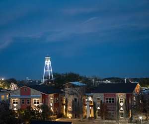 Downtown Round Rock view from the Urban Rooftop