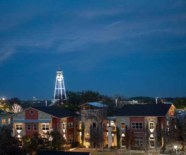 Downtown Round Rock view from the Urban Rooftop